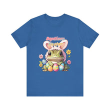 Load image into Gallery viewer, Repticon Unisex Jersey Short Sleeve Tee w/ Easter Frog
