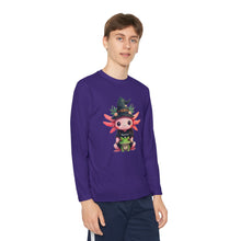 Load image into Gallery viewer, Repticon Youth Long Sleeve Competitor Tee w/ Axolotl
