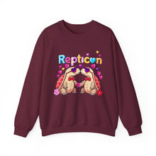 Load image into Gallery viewer, Repticon Unisex Heavy Blend™ Crewneck Sweatshirt w/ Valentine Tortoises
