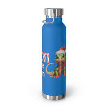 Load image into Gallery viewer, Repticon Copper Vacuum Insulated Bottle, 22oz w/ Lizard Santa
