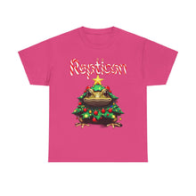 Load image into Gallery viewer, Repticon Unisex Heavy Cotton Tee w/ Toad Christmas Tree
