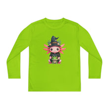 Load image into Gallery viewer, Repticon Youth Long Sleeve Competitor Tee w/ Axolotl
