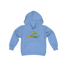 Load image into Gallery viewer, Repticon Youth Heavy Blend Hooded Sweatshirt w/ Red Eyed Tree Frog
