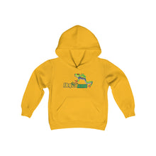 Load image into Gallery viewer, Repticon Youth Heavy Blend Hooded Sweatshirt w/ Red Eyed Tree Frog
