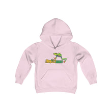 Load image into Gallery viewer, Repticon Youth Heavy Blend Hooded Sweatshirt w/ Red Eyed Tree Frog
