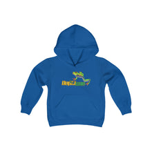 Load image into Gallery viewer, Repticon Youth Heavy Blend Hooded Sweatshirt w/ Red Eyed Tree Frog
