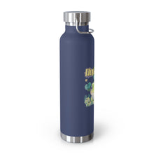 Load image into Gallery viewer, Repticon Copper Vacuum Insulated Bottle, 22oz w/ Frogs
