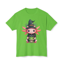 Load image into Gallery viewer, Repticon Unisex HD Cotton™ T-shirt w/ Axolotl
