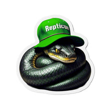 Load image into Gallery viewer, Repticon Die-Cut Magnets w/ Black Snake
