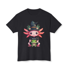 Load image into Gallery viewer, Repticon Unisex HD Cotton™ T-shirt w/ Axolotl
