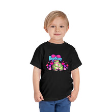 Load image into Gallery viewer, Repticon Toddler Short Sleeve Tee w/ Valentine Frogs
