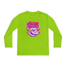 Load image into Gallery viewer, Repticon Youth Long Sleeve Competitor Tee w/ Valentine Snakes
