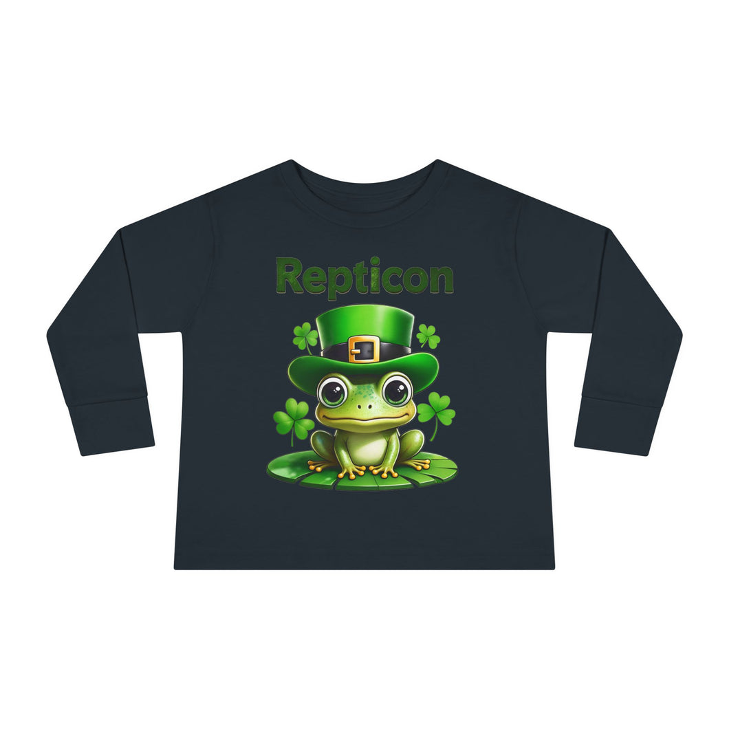 Repticon Toddler Long Sleeve Tee w/ Frog