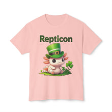 Load image into Gallery viewer, Repticon Unisex HD Cotton™ T-shirt w/ Axolotl
