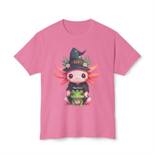 Load image into Gallery viewer, Repticon Unisex HD Cotton™ T-shirt w/ Axolotl
