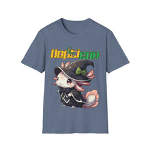 Load image into Gallery viewer, Repticon Unisex Softstyle T-Shirt w/ Axolotl Witch
