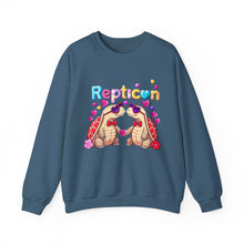 Load image into Gallery viewer, Repticon Unisex Heavy Blend™ Crewneck Sweatshirt w/ Valentine Tortoises
