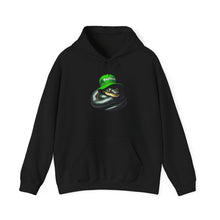 Load image into Gallery viewer, Repticon Men&#39;s Heavy Blend™ Hooded Sweatshirt w/ Black Snake
