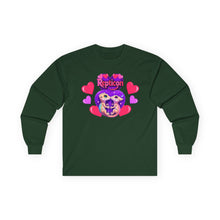 Load image into Gallery viewer, Repticon Unisex Ultra Cotton Long Sleeve Tee w/ Valentine Crested Geckos
