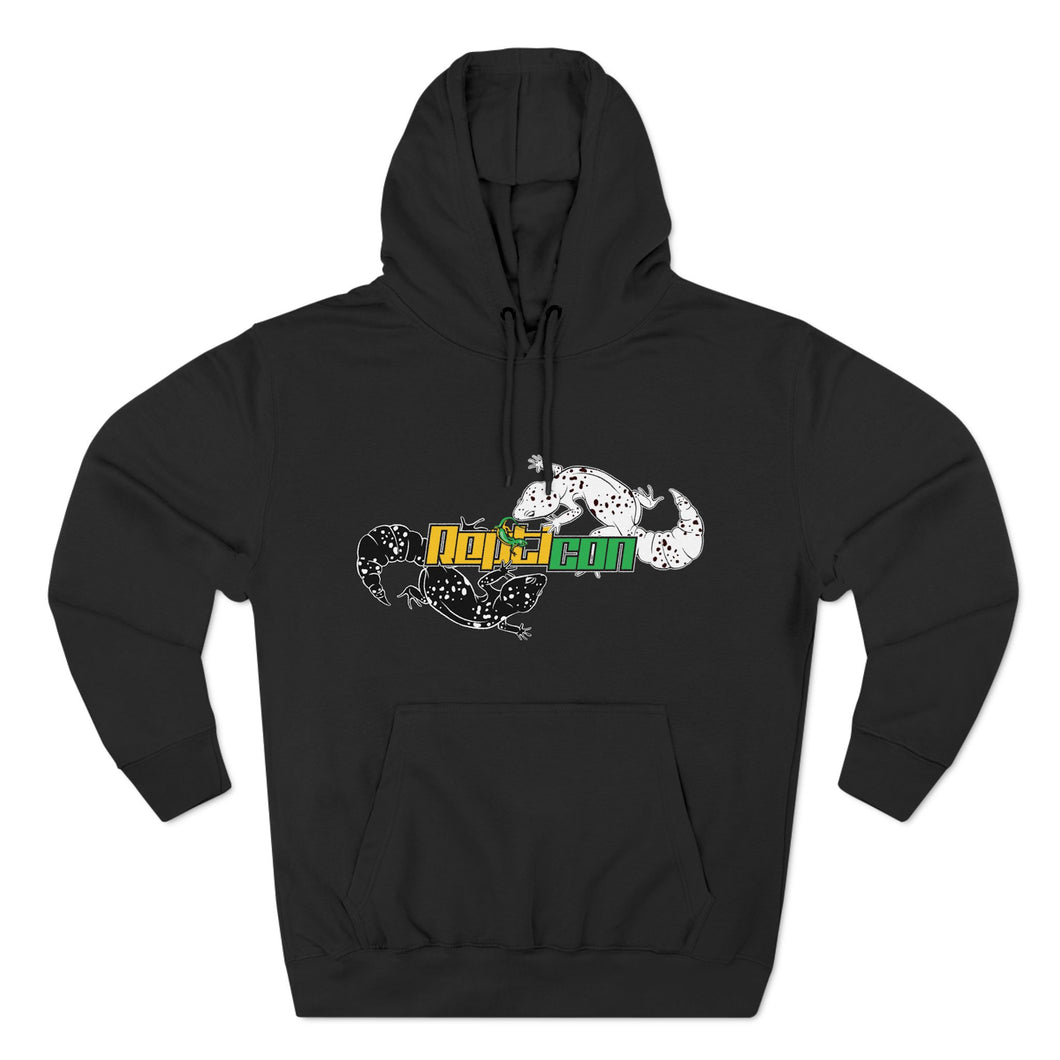 Repticon Men's Three-Panel Fleece Hoodie w/ Gecko