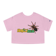 Load image into Gallery viewer, Repticon Champion Women&#39;s Heritage Cropped T-Shirt w/ Tarantula
