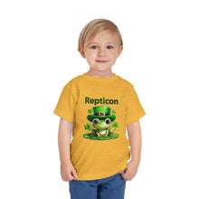Load image into Gallery viewer, Repticon Toddler Short Sleeve Tee w/ Frog
