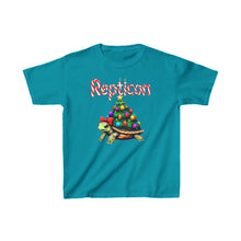 Load image into Gallery viewer, Repticon Kids Heavy Cotton™ Tee w/ Tortoise Christmas Tree
