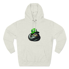 Load image into Gallery viewer, Repticon Men&#39;s Three-Panel Fleece Hoodie w/ Black Snake
