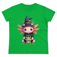 Load image into Gallery viewer, Repticon Women&#39;s Midweight Cotton Tee w/ Axolotl
