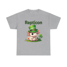 Load image into Gallery viewer, Repticon Unisex Heavy Cotton Tee w/ Axolotl
