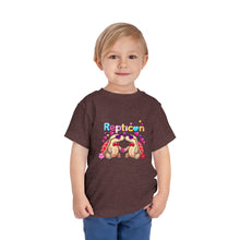 Load image into Gallery viewer, Repticon Toddler Short Sleeve Tee w/ Valentine Tortoises
