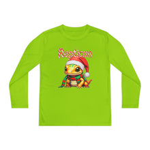 Load image into Gallery viewer, Repticon Youth Long Sleeve Competitor Tee w/ Amphibian Santa
