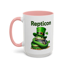 Load image into Gallery viewer, Repticon Accent Coffee Mug /w Snake
