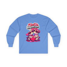 Load image into Gallery viewer, Repticon Unisex Ultra Cotton Long Sleeve Tee w/ Valentine Toads
