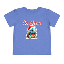 Load image into Gallery viewer, Repticon Toddler Short Sleeve Tee w/ Tortoise Santa
