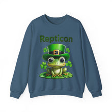 Load image into Gallery viewer, Repticon Unisex Heavy Blend™ Crewneck Sweatshirt w/ Frog
