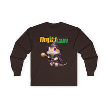Load image into Gallery viewer, Repticon Unisex Ultra Cotton Long Sleeve Tee w/ Bearded Dragon Witch
