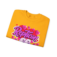 Load image into Gallery viewer, Repticon Unisex Heavy Blend™ Crewneck Sweatshirt w/ Valentine Snakes
