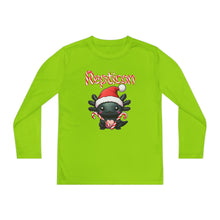 Load image into Gallery viewer, Repticon Youth Long Sleeve Competitor Tee w/ Axolotl Santa
