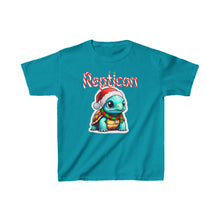 Load image into Gallery viewer, Repticon Kids Heavy Cotton™ Tee w/ Tortoise Santa
