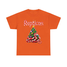 Load image into Gallery viewer, Repticon Unisex Heavy Cotton Tee w/ Candy Cane Christmas Tree
