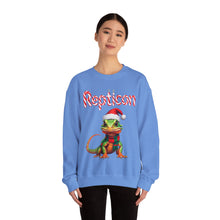 Load image into Gallery viewer, Repticon Unisex Heavy Blend™ Crewneck Sweatshirt w/ Lizard Santa
