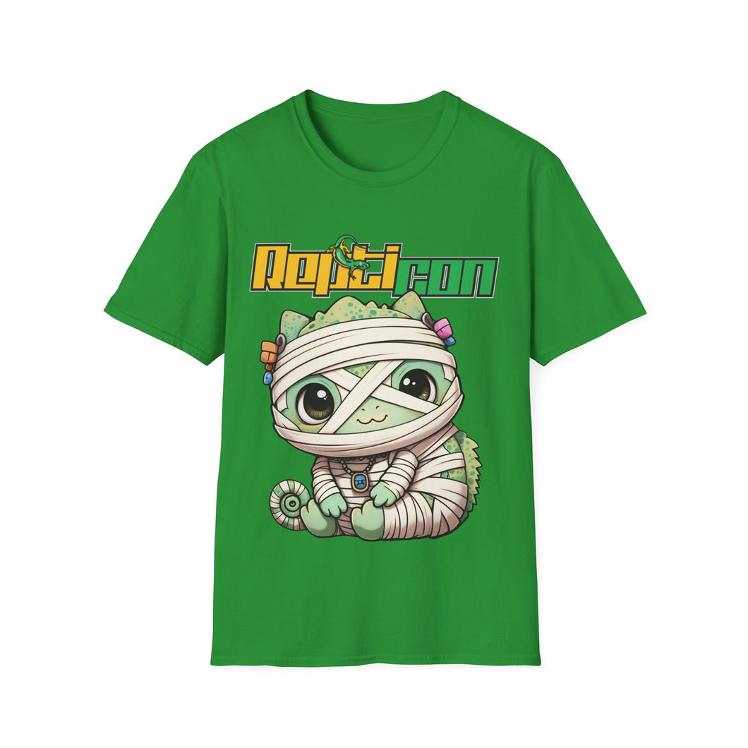 Repticon Unisex Softstyle T-Shirt w/ Chameleon Mummy