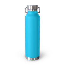 Load image into Gallery viewer, Repticon Copper Vacuum Insulated Bottle, 22oz w/ Frogs
