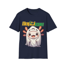 Load image into Gallery viewer, Repticon Unisex Softstyle T-Shirt w/ Axolotl Ghost
