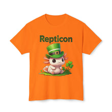 Load image into Gallery viewer, Repticon Unisex HD Cotton™ T-shirt w/ Axolotl
