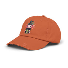 Load image into Gallery viewer, Repticon Unisex Distressed Cap w/ Axolotl
