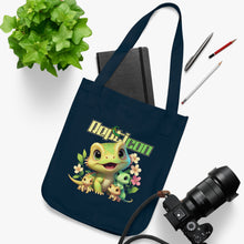 Load image into Gallery viewer, Repticon Organic Canvas Tote Bag w/ Lizards
