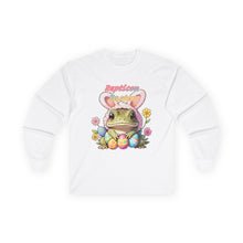 Load image into Gallery viewer, Repticon Unisex Ultra Cotton Long Sleeve Tee w/ Easter Frog
