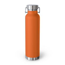 Load image into Gallery viewer, Repticon Copper Vacuum Insulated Bottle, 22oz w/ Lizards
